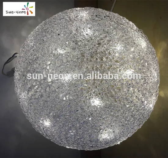 Popular waterproof big cheap battery led light balls for sale