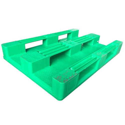 Heavy duty food single faced plastic pallet