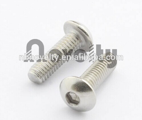 Stainless Steel Hex Socket Button Head Machine Screw