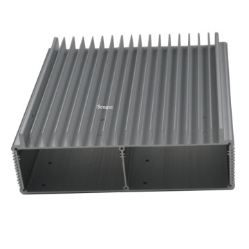Ekstrusi khusus aluminium heatsink enklosur