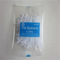 Plastic tile leveling device