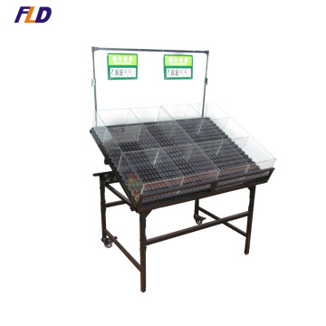 Free Design Kitchen Storage Shelves and Fruit Vegetable Racks for Supermarket Grocery Stores