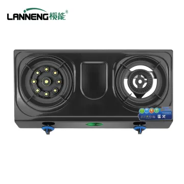 Manufacturer Biogas Cooking Stove Table Top Stove 2 Burner Cooktop