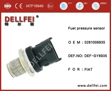 Auto Parts Rail Fuel High Pressure Sensor 0281006935 for FIAT