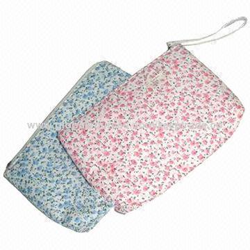 Canvas Cosmetic Bag, 71/4-inch Bottom Width, 2oz Weight