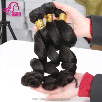 Hair Brazilian loose deep Wave 2pc lot FREE SHIPPING Silk Brazilian Loose Wave Black Loose Wave Remy Hair No Tangle