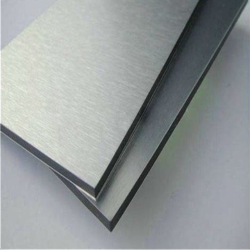 Panel Acp cepillado de diseño moderno con revestimiento de metal