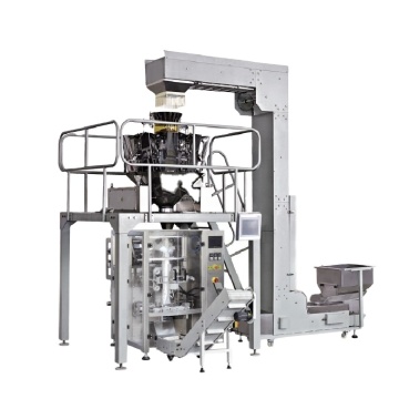 Automatic dried fruit pouch packaging machine