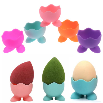 1pcs Egg Powder Puff Bracket Hold Beauty Makeup sponge Holders For Women Powder Puff Rack travel Make up Accessori