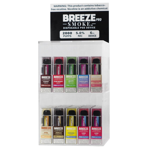 Breeze Pro 2000 Puffs Disposable Vape