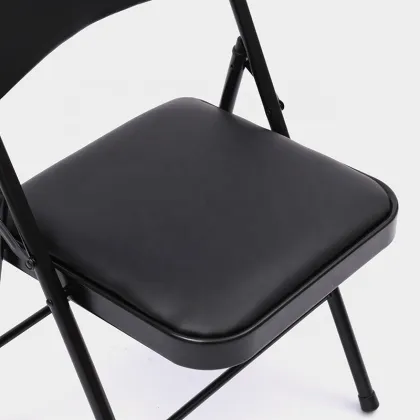 Stackable Metal Outdoors White Wholesale Folding Chairs