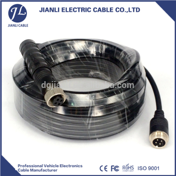 auto amp 4 pins wire harness waterproof camera cable