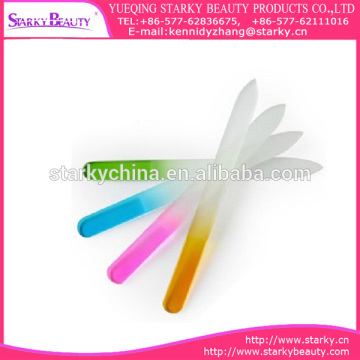 Wholesale durable glass nail files crystal nail buffer