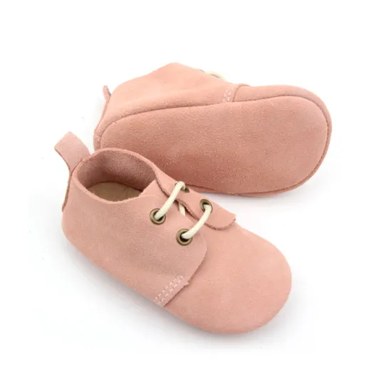 Wholesale Leather Baby Toddler Shoe Soft Sole Oxford Baby Infant Shoes