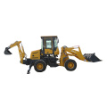 monorail small backhoe excavator loader 4x4