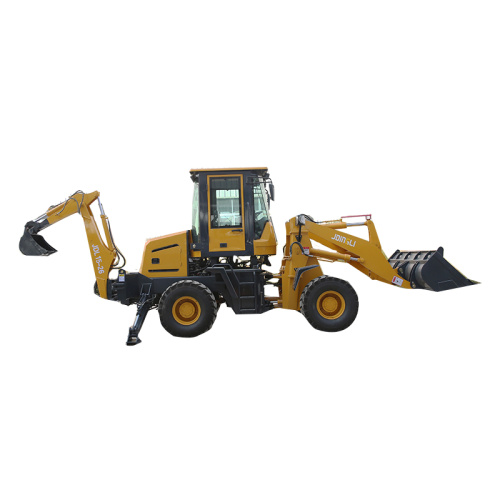 4 Wheel Drive Backhoe monorail small backhole end loader Supplier