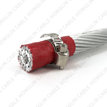 ACSR AACSR Aluminium geleider kale overheadkabel