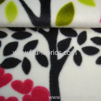 Lovely Forest Printed Soft Velboa Fabric 