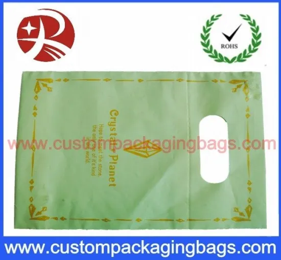 Custom Printed Polythene Plastic Bags Portable For Shopping