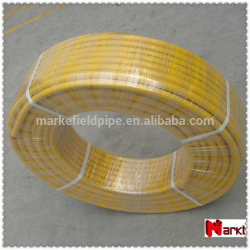Yellow color PEX-AL-PEX pipe for gas