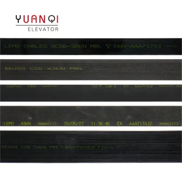 Elevator Traction Belt AAA717X W1