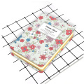 Caderno com capa de metal fofa estilo flor personalizado