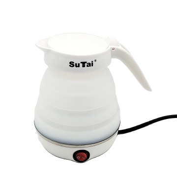 Mini Portable Foldable Cordless Electric Kettle - White, Blue, Pink