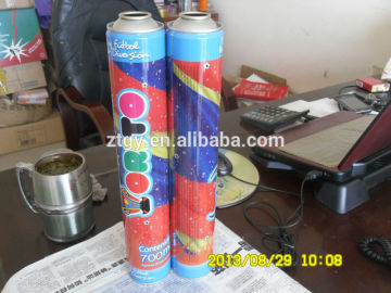 5 color CMYK printing tall round aerosol can aerosol spray cans empty aerosol cans
