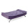 Driezits Purple Futon Folding Sofa Bed