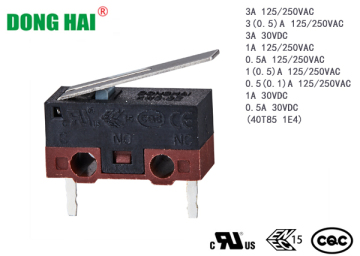 Subminiature Micro Switch Mouse Normal Close