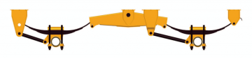 American mechanical suspension trailer