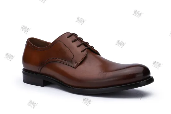 Men Lace-up Leather Career Dress Office Shoes