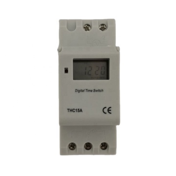 THC15A 220V 16A Microcomputer Controlled Water Pump Timer Switch - Transparent Design by Bense