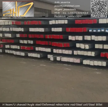 AISI / ASTM JIS SS400 Carbon / Alloy Steel Billets Square Billet