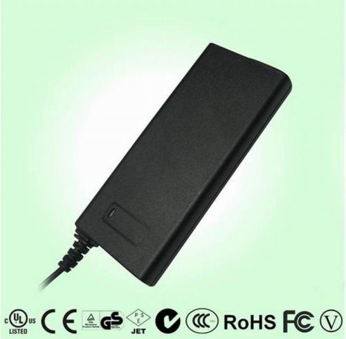 En60950 Desktop Switching Power Adapters 3vdc To 24vdc , 50ma To 8a, Slim Type