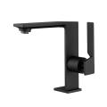 Bathroom Black Body Deck Mounted Basin Faucet