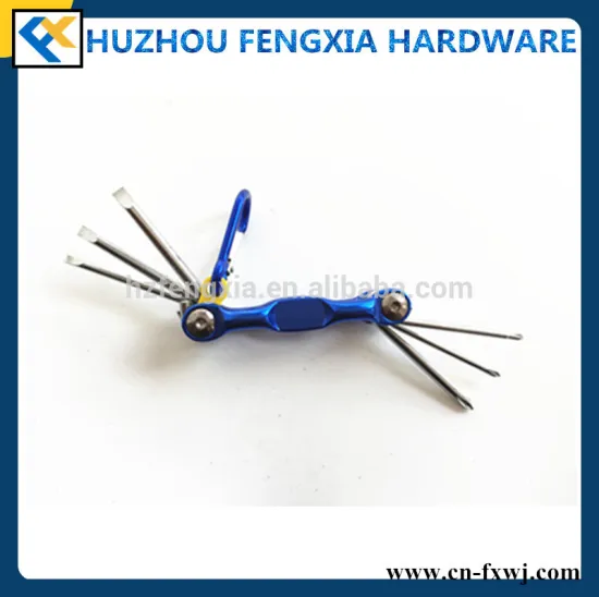 Hardware Tool Professional Industrial Screwdriver Set Folding Cross and Soltted Screwdriver Set Folding Cross Screwdriver Set