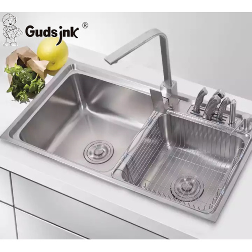 Pressed Kitchen Sink Integrated Pressed Stainless Steel Sink