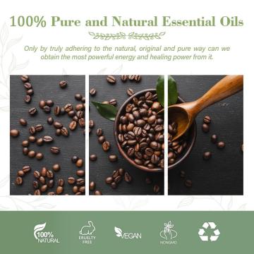 Óleo essencial para café orgânico 100% natural para difusor de aroma