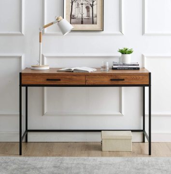 Contemporary Laptop PC Table Workstation Study Computer Desk with Drawer: Your Ultimate Workspace Solution