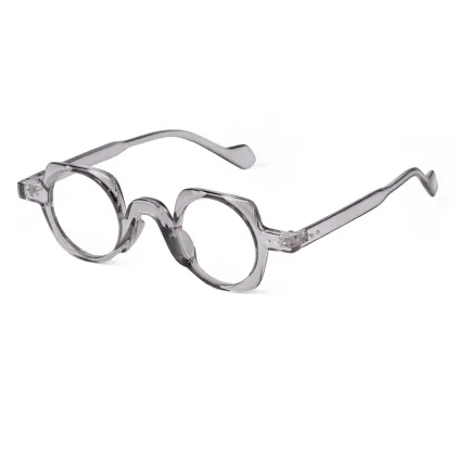 Retro Polygonal Blue Light Blocking Glasses - Steampunk Eyewear