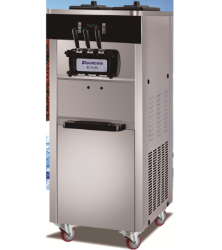 High Quality Ice Cream Machine Maker with 3 Flavors for Sale