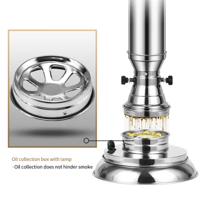 Korean Restaurant Barbecue Smoke Exhaust Pipe