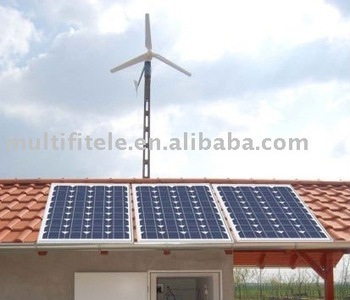 Solar and Wind Power Hybird System 2000W