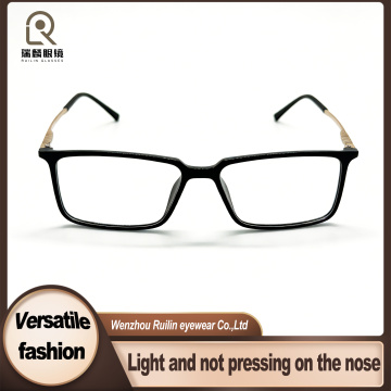 Estruturas ópticas de metal TR90 elegantes com design confortável