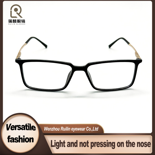 Estruturas ópticas de metal TR90 elegantes com design confortável