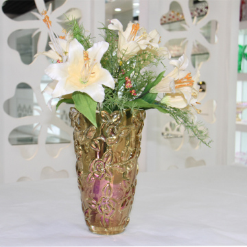 Lead free glass decoration vase