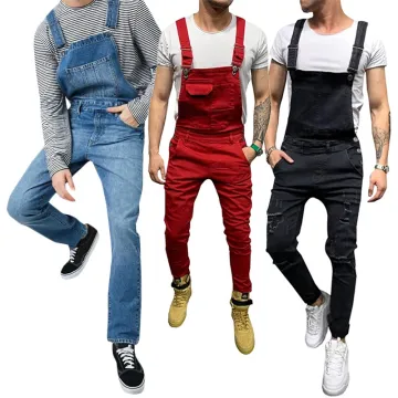 Mens Slim Fit Jeans & Functional Workwear: Bib Overalls to Cargo Trousers
