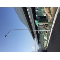 Hot-dip steel pole aluminum street light pole