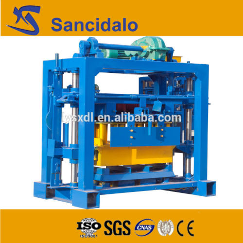 Top paver machine manufacturer QT40-2 solid block design concrete cover block machine